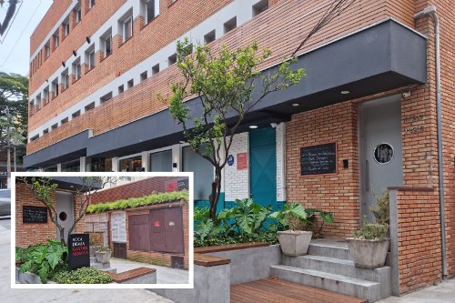 Fachada da escola de gastronomia